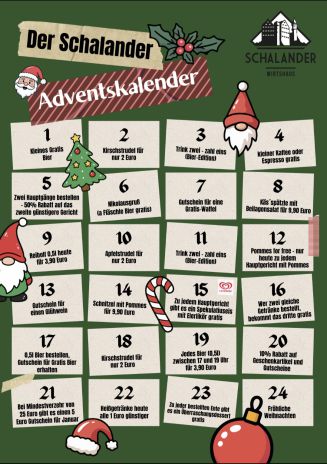 Der Schalander - Adventskalender