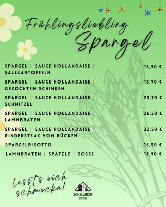 Endlich wieder Spargelzeit!